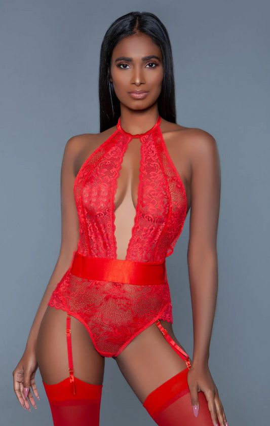 Red Ophelia Bodysuit