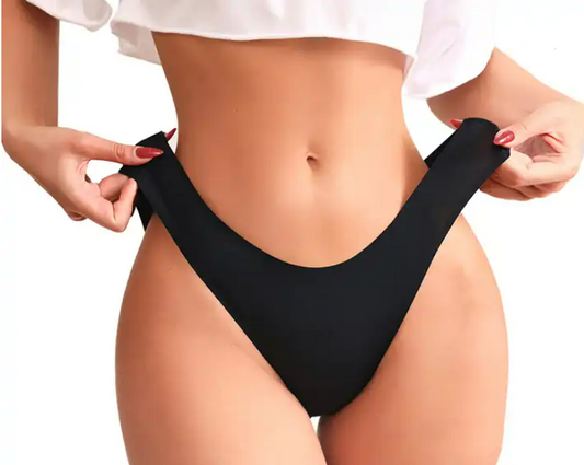 Black Bikini Period Menstrual Post OP Panties